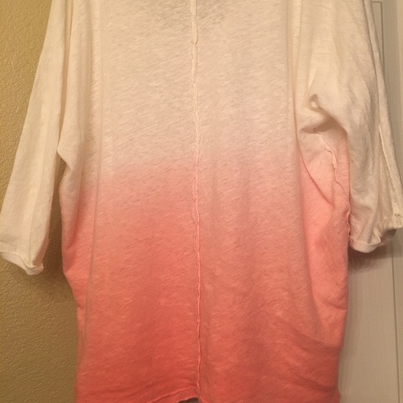 New FREE PEOPLE Cold Shoulder Top Sz M - Picture 6 of 8